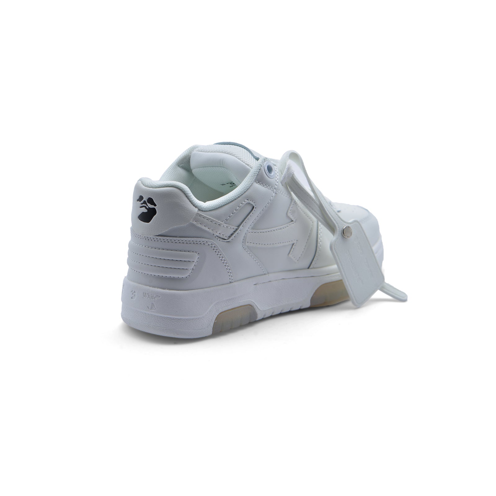 Off-White Logic Out Of Office Lace-Up Sneakers 189S24-W White - 2