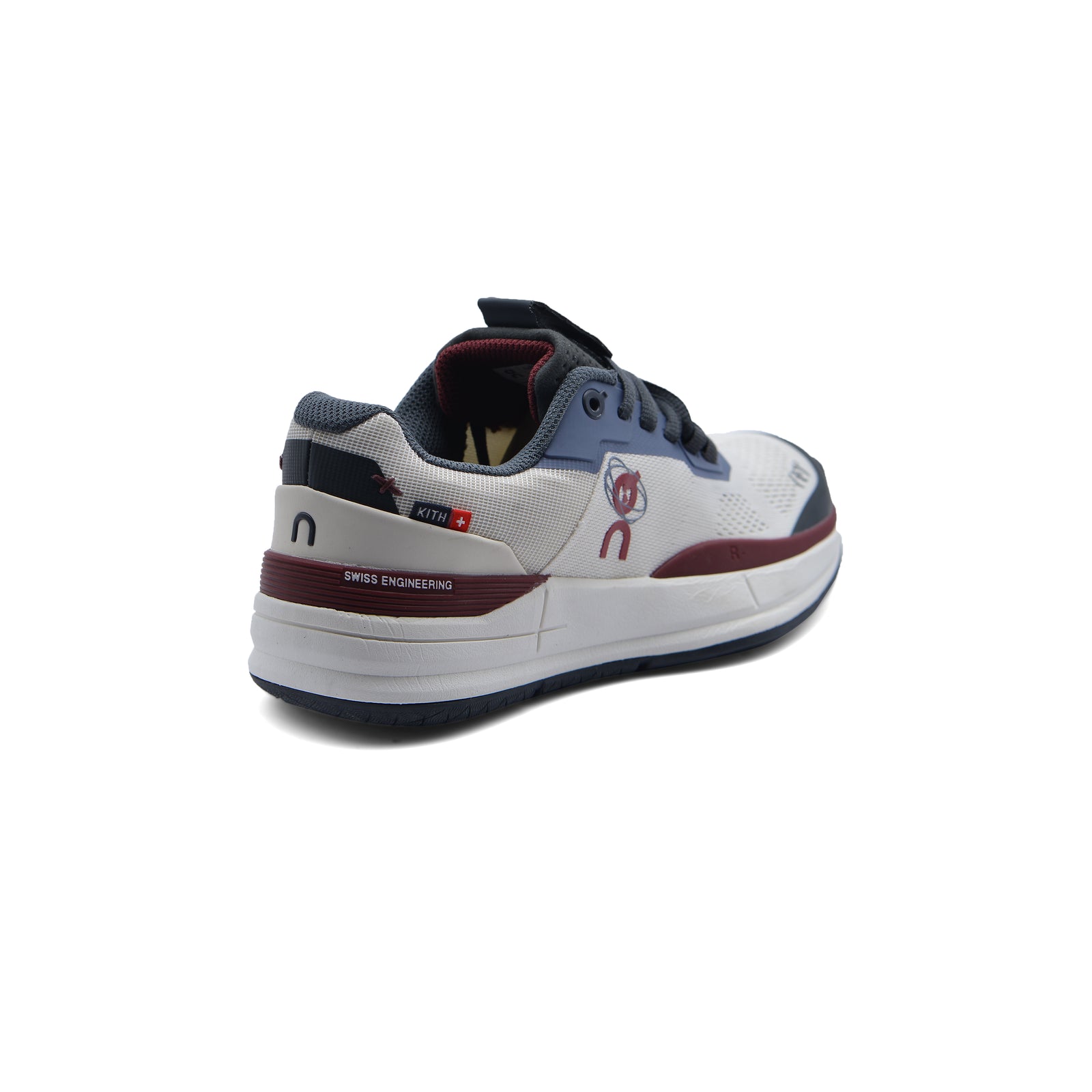Roger Federer Cloud Sneakers Designer Brooks Running 98728-W Blue - 2