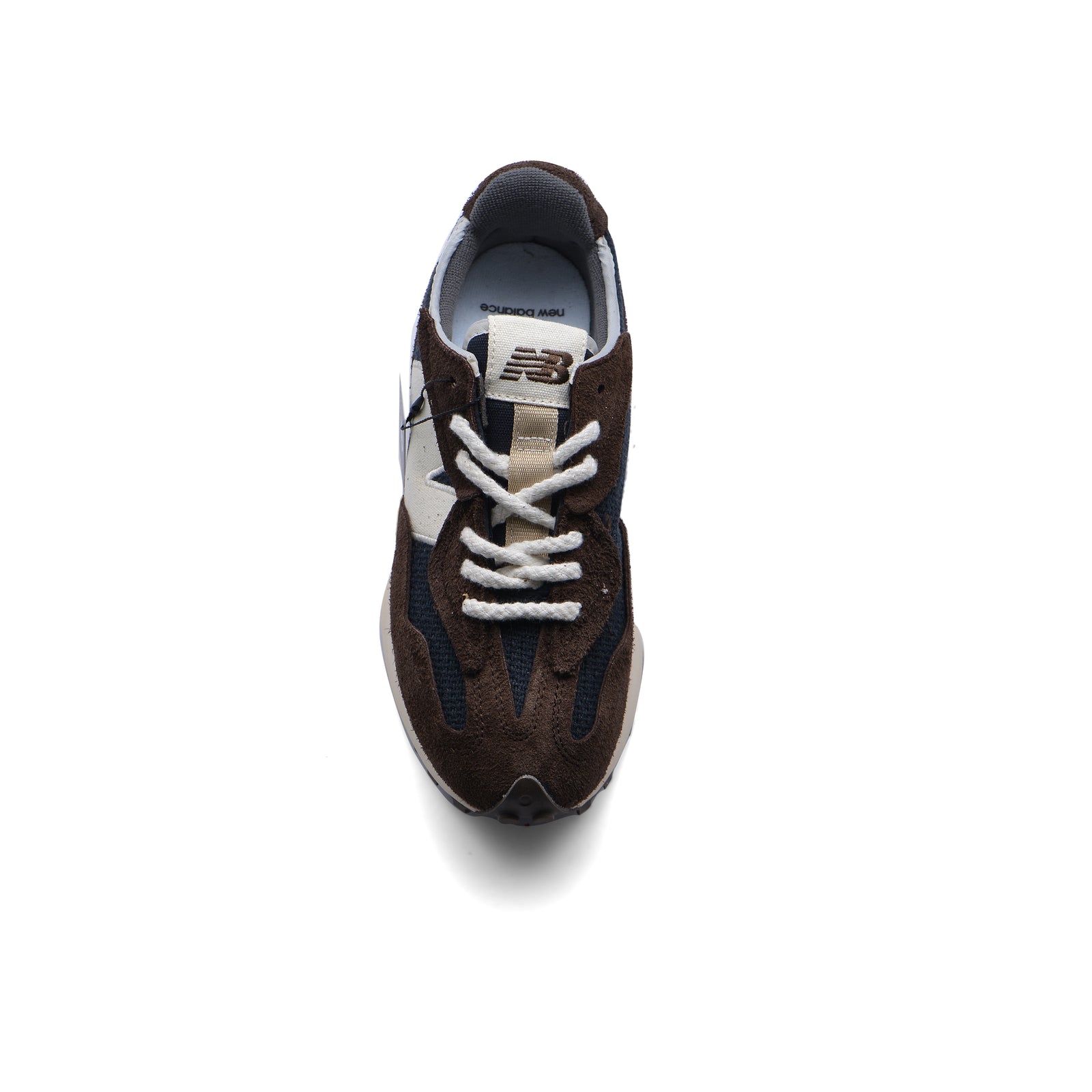 New Balance 327 Shoes Mens 8 Retro Sneaker Lace Up Low U327Mga Coffee - 3