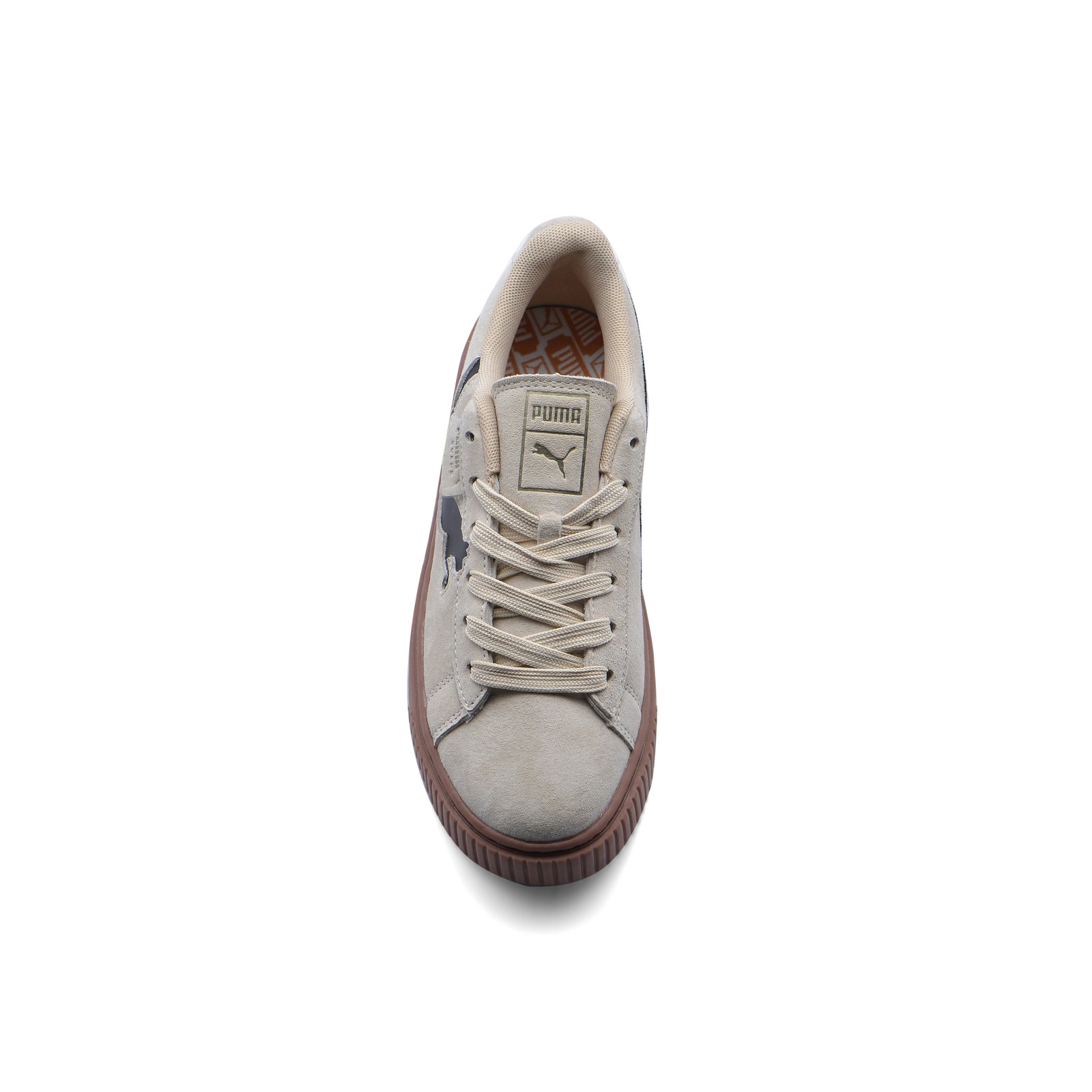 Puma Suede Platform Bubble Woman 397233-05 Beige - 3