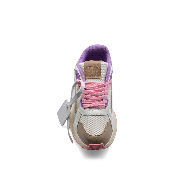 Off-White Kick Off Low-Top Sneakers Woman 224468-13 White&Purple - 3
