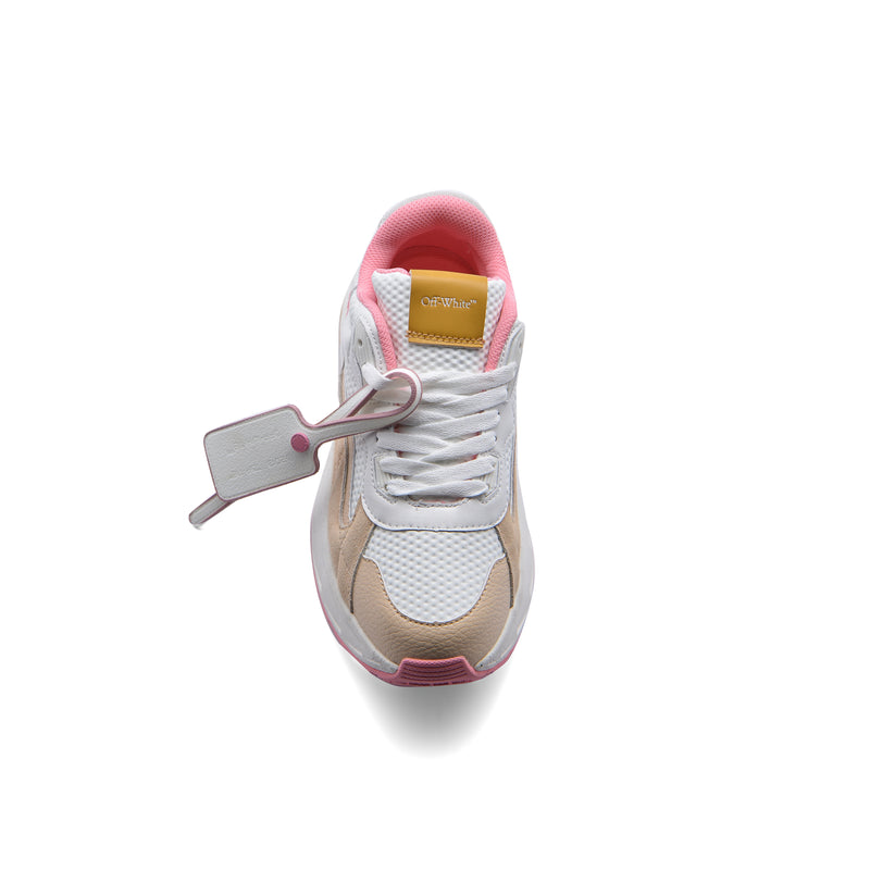Off-White Kick Off Low-Top Sneakers Woman 224468-13 White&Pink - 3