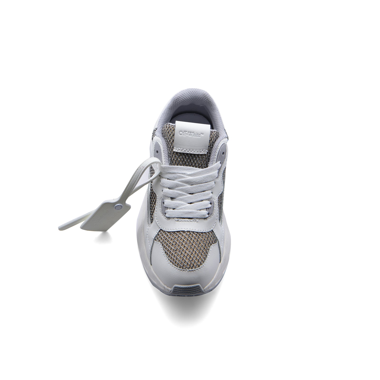 Off-White Kick Off Low-Top Sneakers Woman 224468-13 White&Gray - 3