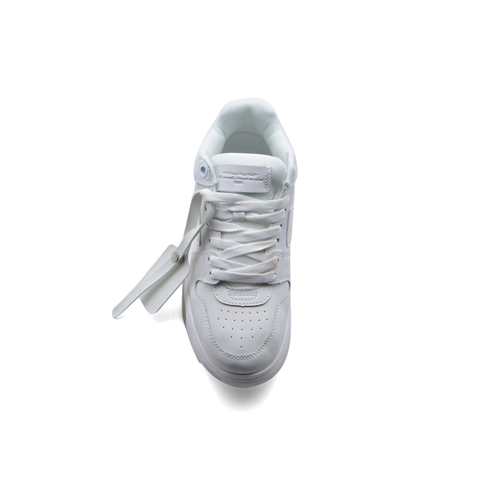 Off-White Logic Out Of Office Lace-Up Sneakers 189S24-W White - 3