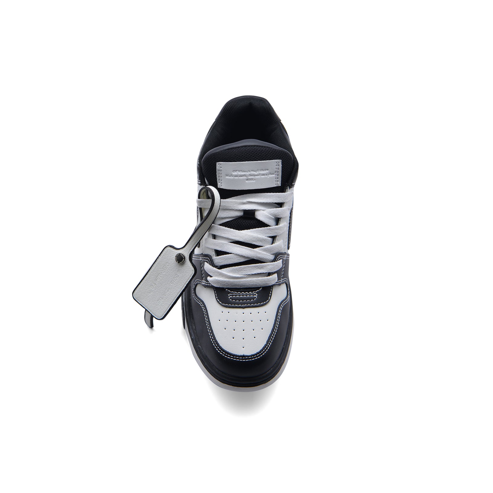 Off-White Logic Out Of Office Lace-Up Sneakers 189S24-W Black - 3