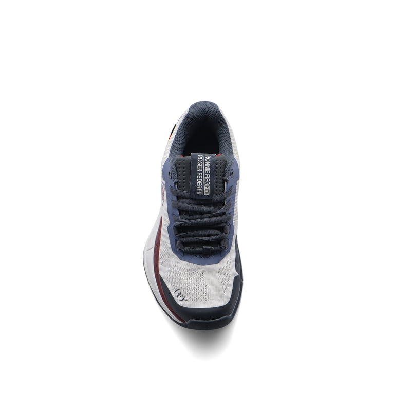 Roger Federer Cloud Sneakers Designer Brooks Running 98728-W Blue - 3