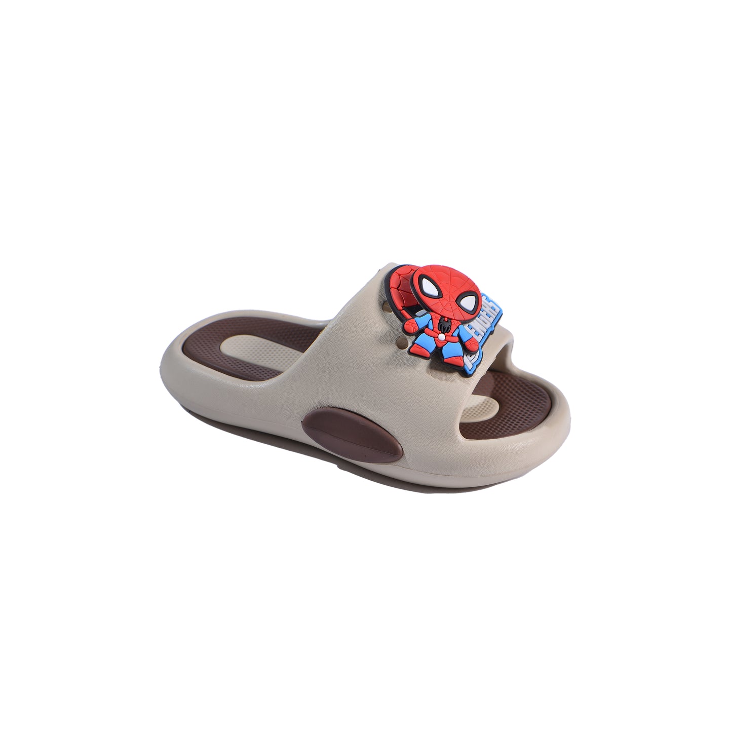 Slippers Kids Spider Man Waterproof Slippers Light Sneakers 013-8 Beige