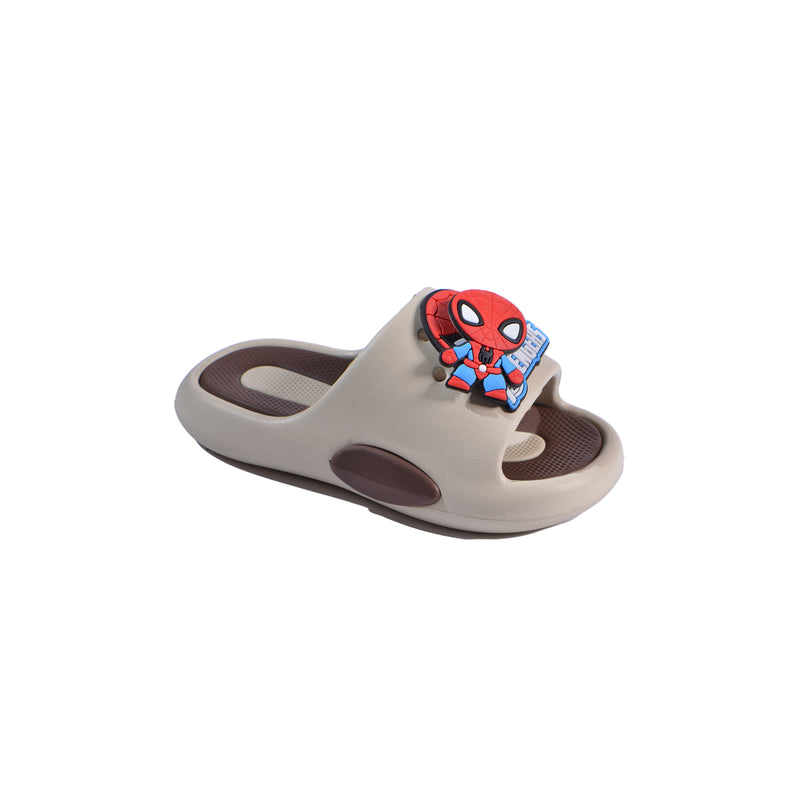 Slippers Kids Spider Man Waterproof Slippers Light Sneakers 013-8 Beige - 1