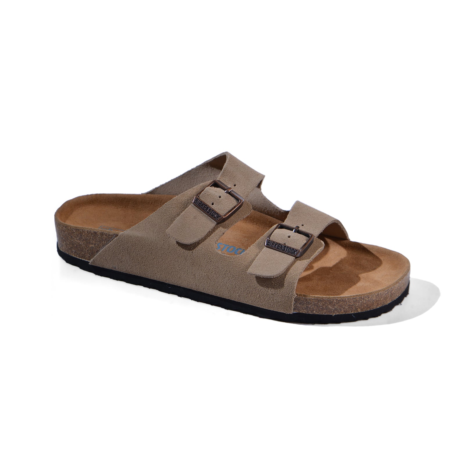 BIRKENSTOCK Arizona Soft Footbed Suede Leather Man 0129423 Beige - 1