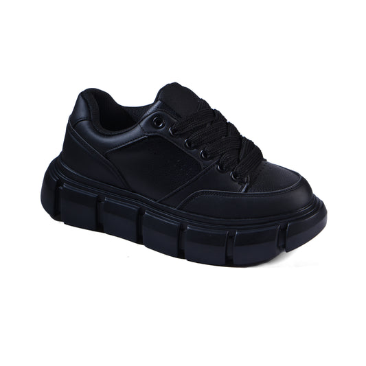 Zara Chunky Lace Up Sneakers Man 2249/420/802 Black
