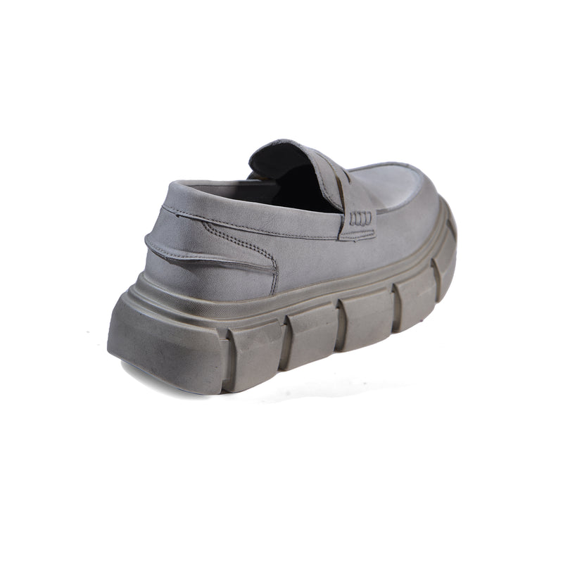 Zara Chunky Worn Loafers Sneakers Man 2647/520/802 Gray - 2