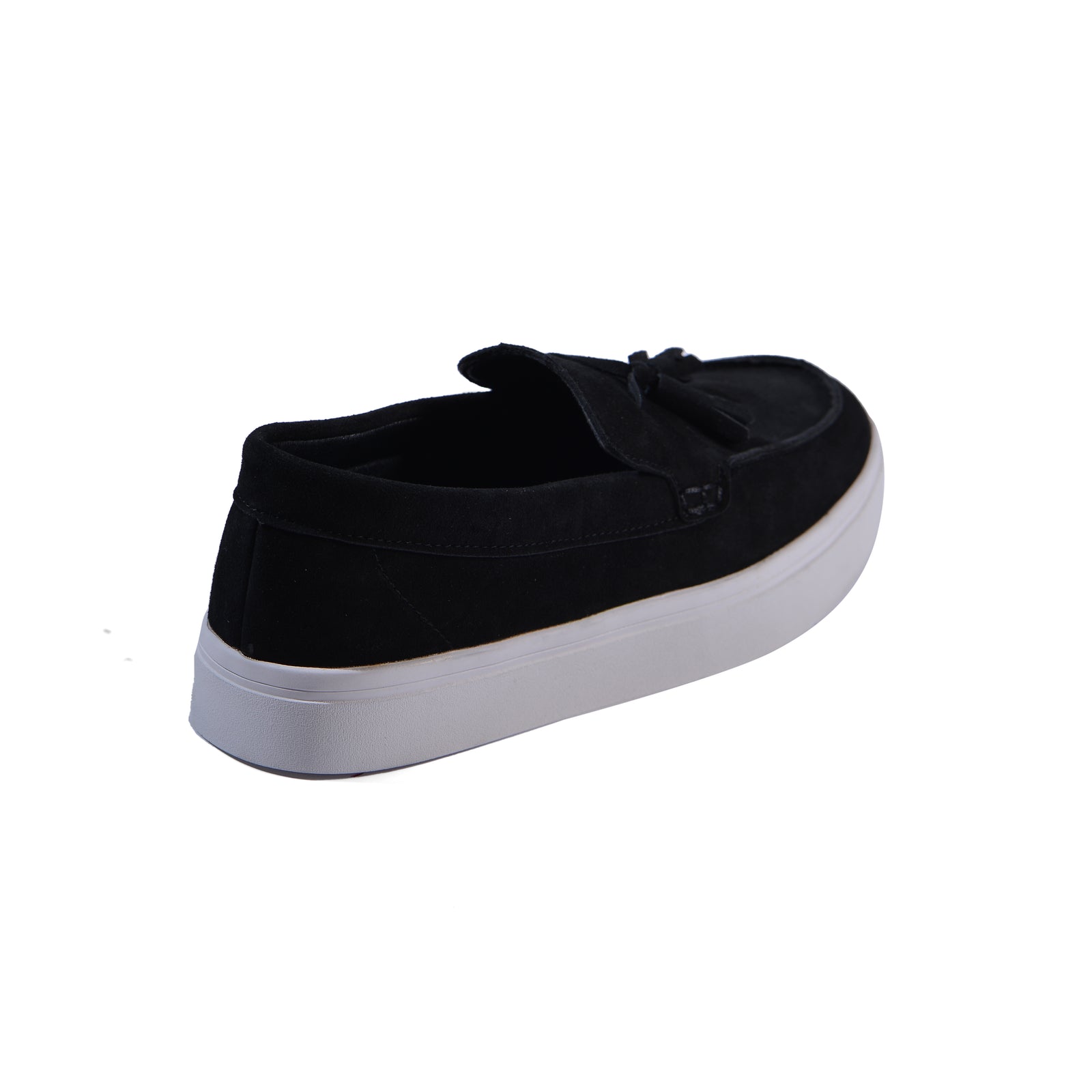 Zara Leather Moccasin With Tassels Sneakers Man 2206/120/802 Black - 2