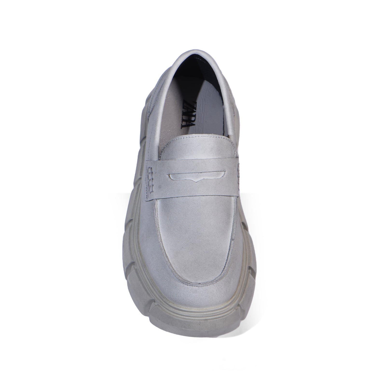 Zara Chunky Worn Loafers Sneakers Man 2647/520/802 Gray - 3