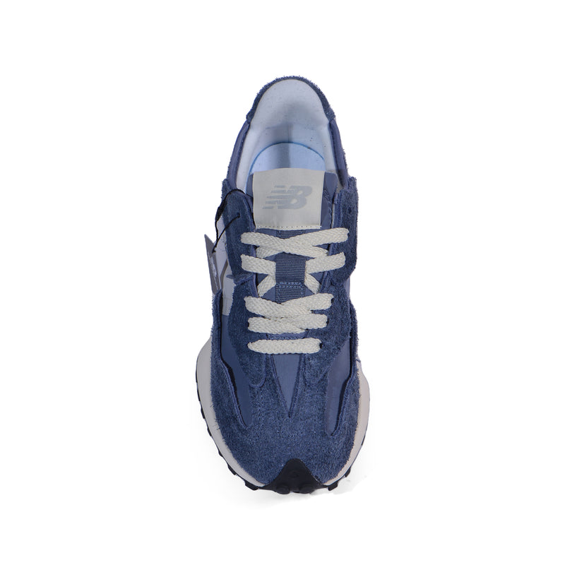New Balance 327 Shoes Mens 8 Retro Sneaker Lace Up Low U327Mga Navy - 3