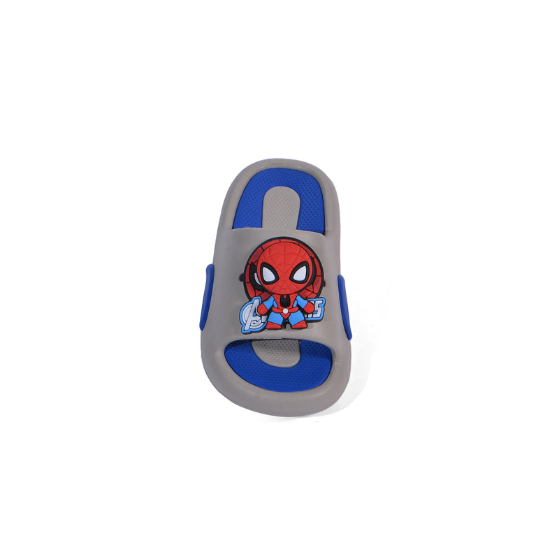 Slippers Kids Spider Man Waterproof Slippers Light Sneakers 013-8 Gray - 3