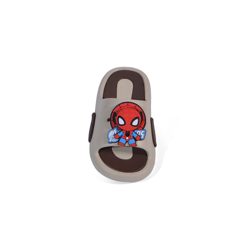Slippers Kids Spider Man Waterproof Slippers Light Sneakers 013-8 Beige - 3