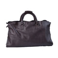 Roberto Cavalli plaque Leather Holdall Bag 96399 Coffee - 1