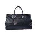 Balikadan plaque Leather Holdall Bag 963708 Black - 3