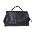 Balikadan plaque Leather Holdall Bag 2785 Black - 1