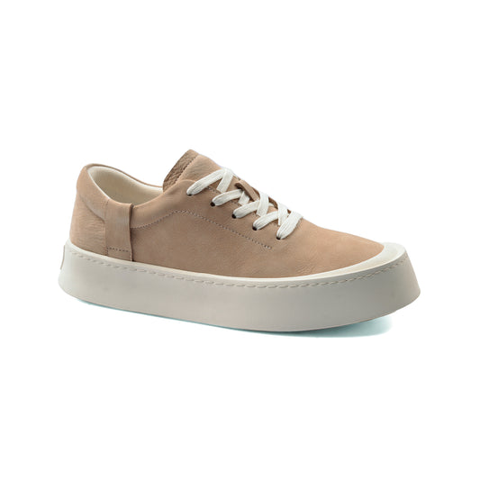 British Style Yuppie Platform Sneakers Men M9101 Beige