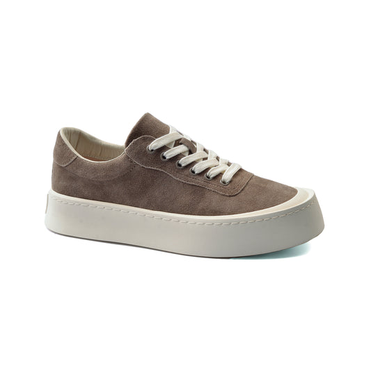 British Style Yuppie Platform Sneakers Men F7311A Khaki