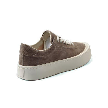 British Style Yuppie Platform Sneakers Men F7311A Khaki