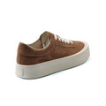 British Style Yuppie Platform Sneakers Men F7311A Brown - 2
