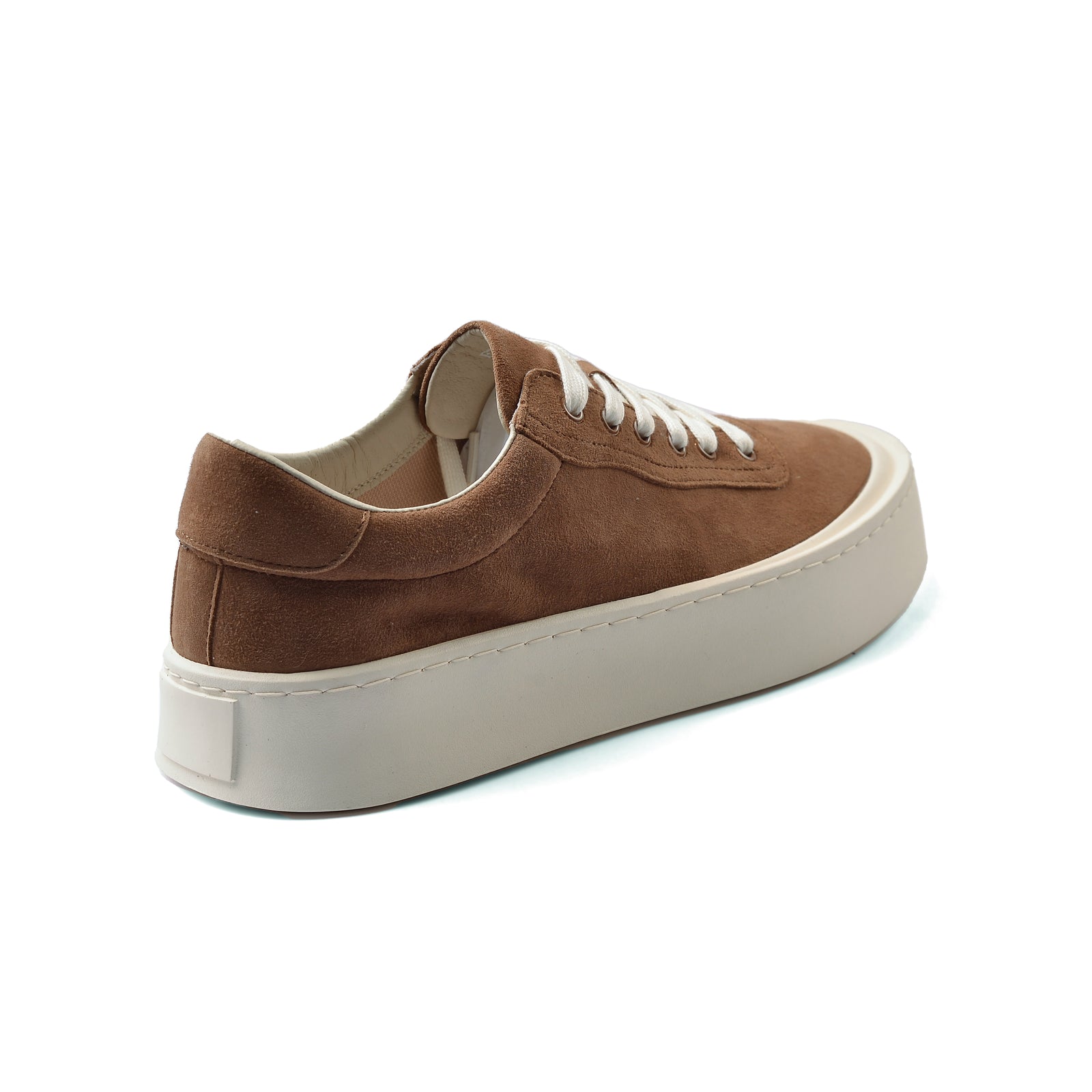 British Style Yuppie Platform Sneakers Men F7311A Brown - 2