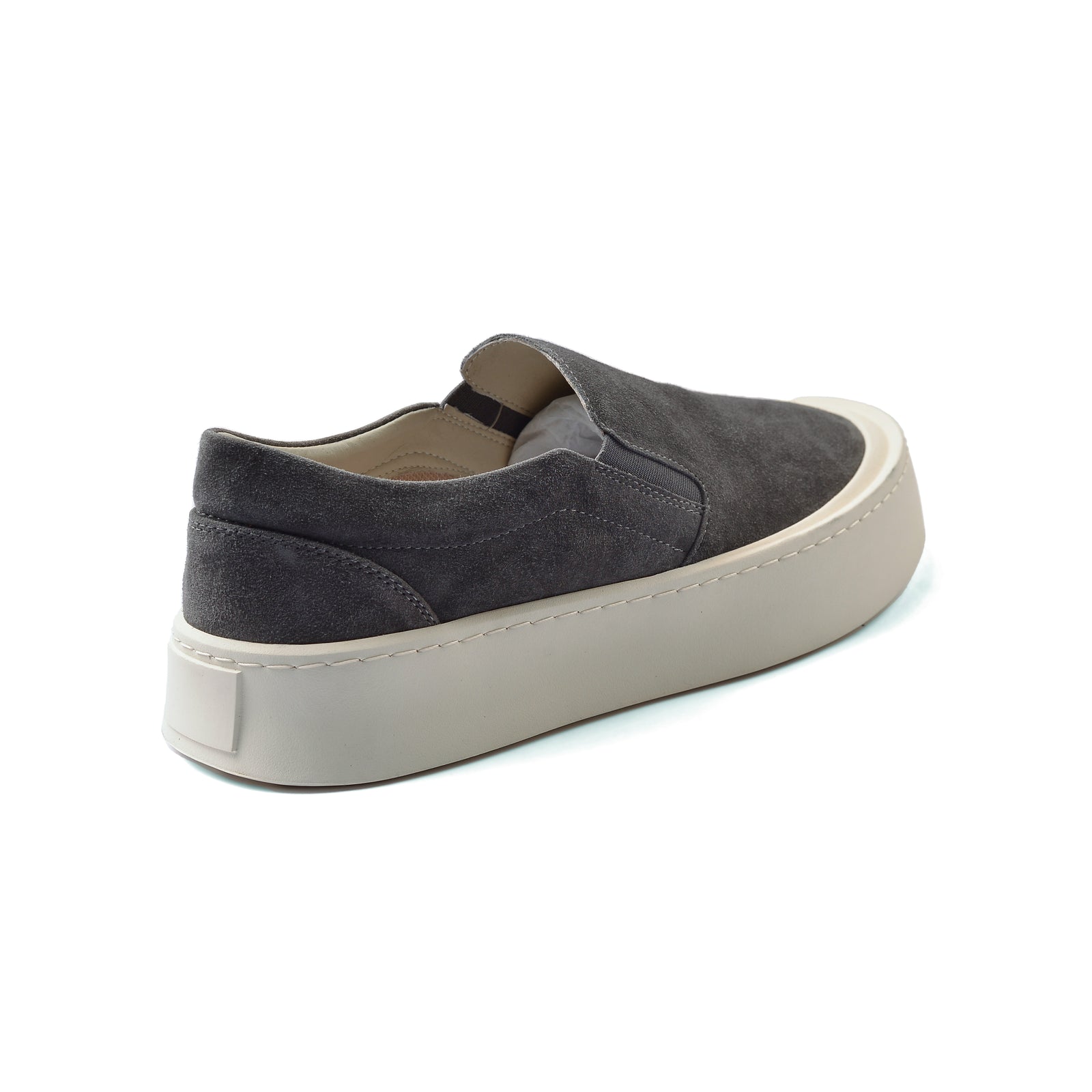 British Style Yuppie Platform Sneakers Men M752 Gray - 2