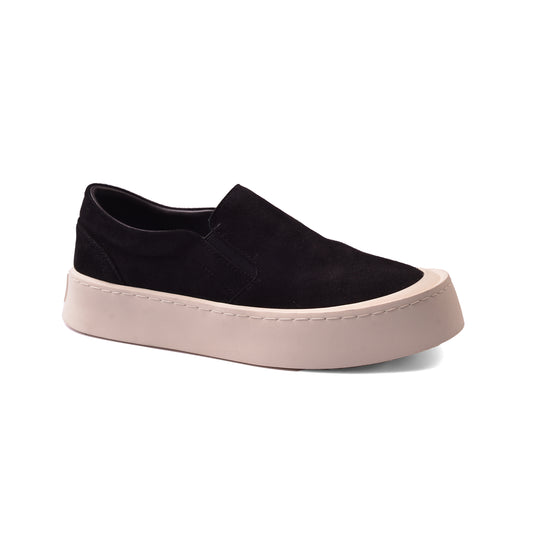 British Style Yuppie Platform Sneakers Men M752 Black