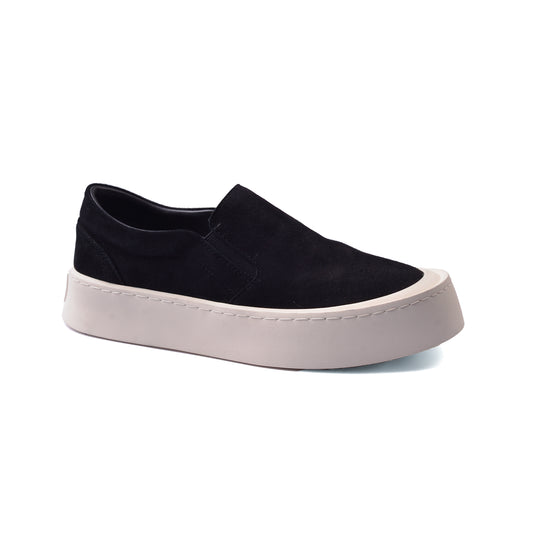 British Style Yuppie Platform Sneakers Men M752 Black