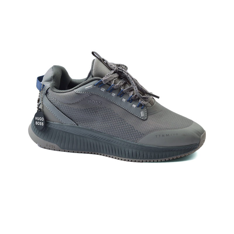 BOSS - TTNM EVO GORE-TEX trainers with ribbed sole Sneakers Man 505297 Gray - 1