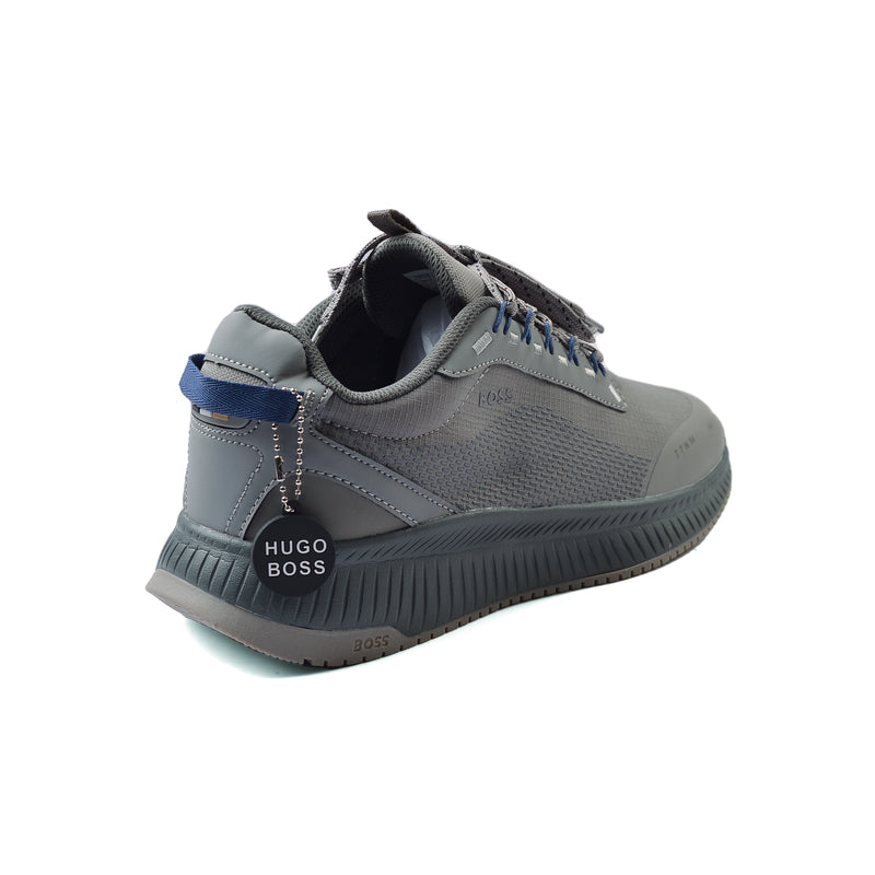 BOSS - TTNM EVO GORE-TEX trainers with ribbed sole Sneakers Man 505297 Gray - 2