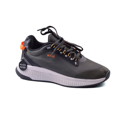 BOSS - TTNM EVO GORE-TEX trainers with ribbed sole Sneakers Man 505297 Olive