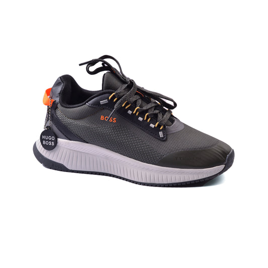 BOSS - TTNM EVO GORE-TEX trainers with ribbed sole Sneakers Man 505297 Olive