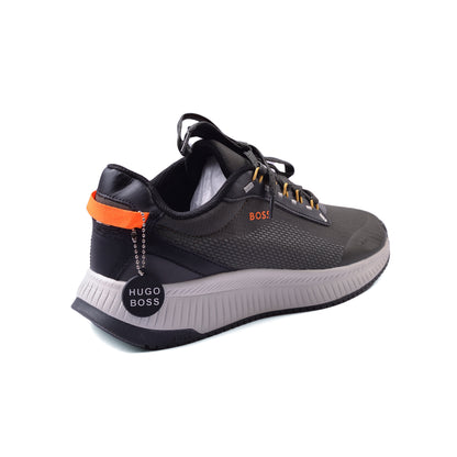 BOSS - TTNM EVO GORE-TEX trainers with ribbed sole Sneakers Man 505297 Olive