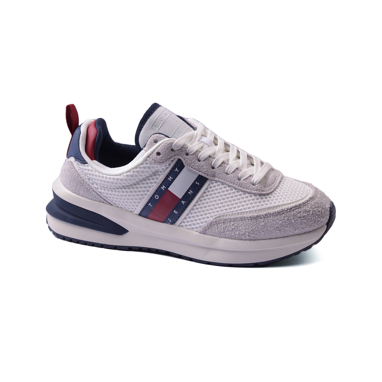 Tenis Tommy Hilfiger Chunky Sole Runner Sneakers Man MO1323 White