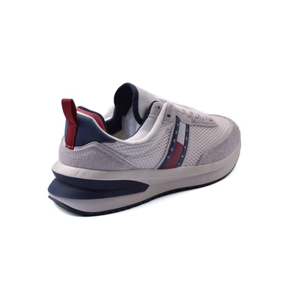 Tenis Tommy Hilfiger Chunky Sole Runner Sneakers Man MO1323 White