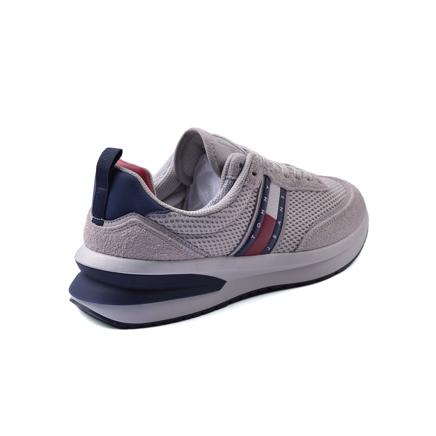 Tenis Tommy Hilfiger Chunky Sole Runner Sneakers Man MO1323 Gray