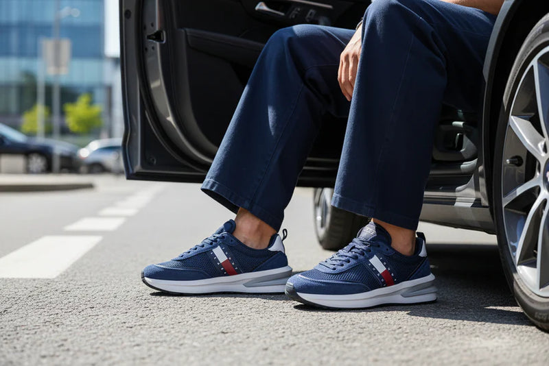Tenis Tommy Hilfiger Chunky Sole Runner Sneakers Man MO1323 Navy - 4