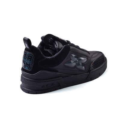 Louis Vuitton Skate Flor Blanco Sneakers Man VL1221 Black