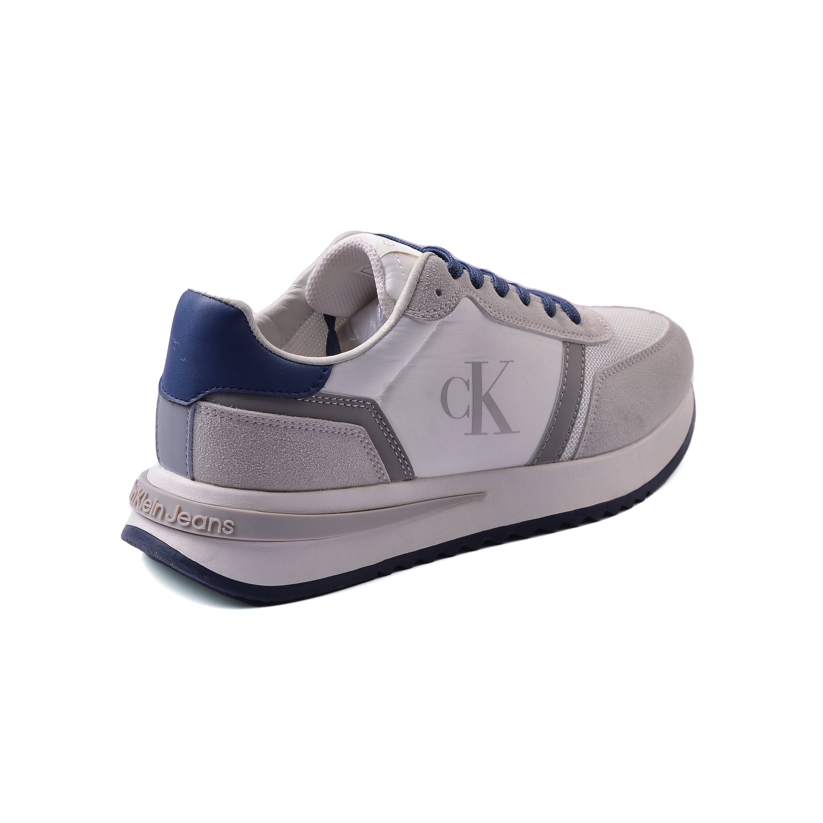 Calvin Klein Picio Monogram Sneakers Man CK654 White&Navy - 2