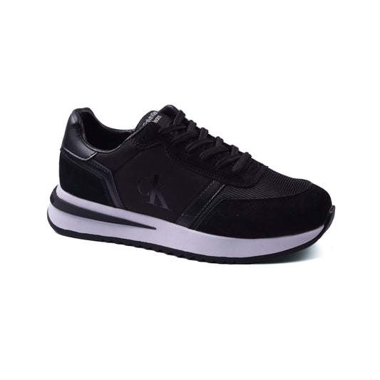Calvin Klein Picio Monogram Sneakers Man CK654 Black