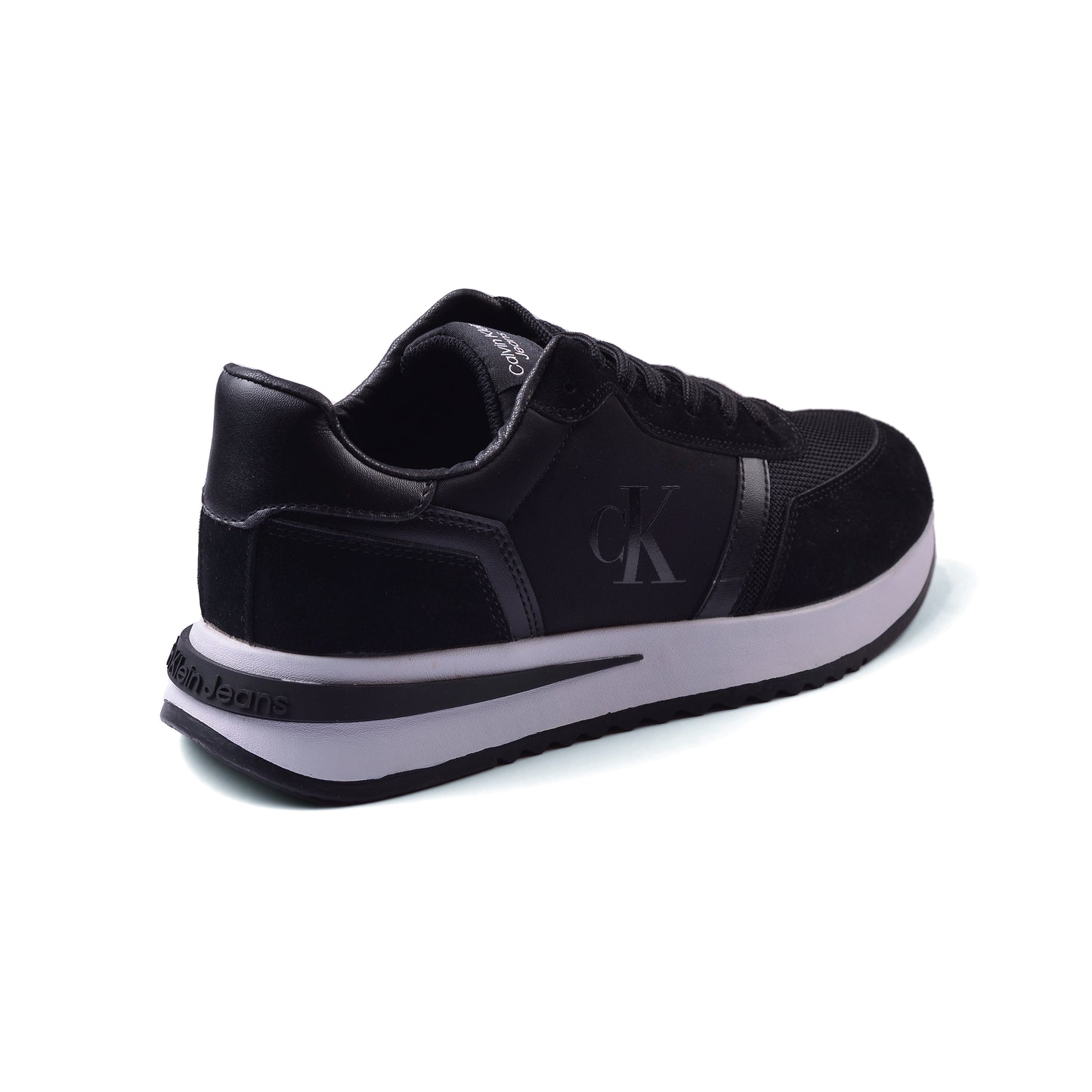 Calvin Klein Picio Monogram Sneakers Man CK654 Black