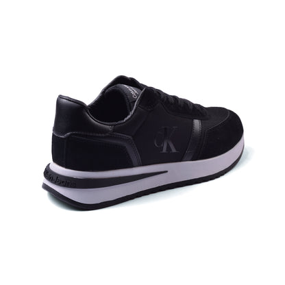 Calvin Klein Picio Monogram Sneakers Man CK654 Black