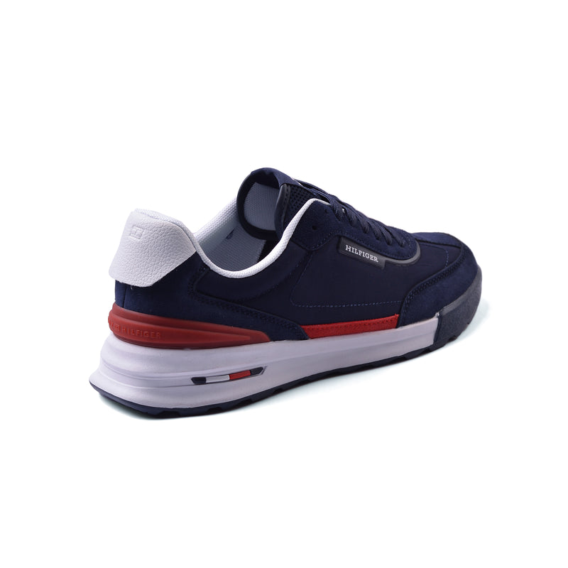 Tommy Hilfiger Mixed Media Runner Sneakers Man M05425 Navy - 2