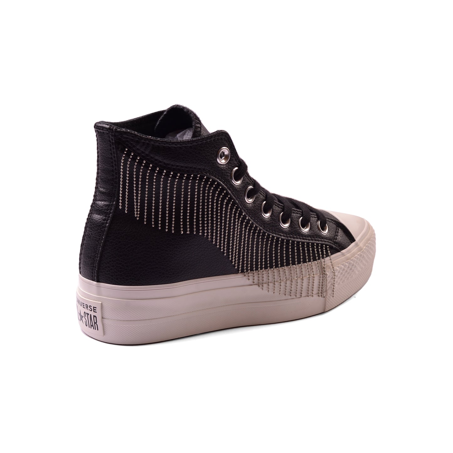 Converse Chuck Taylor All Star Platform Western Glam Half Woman A15473C Black
