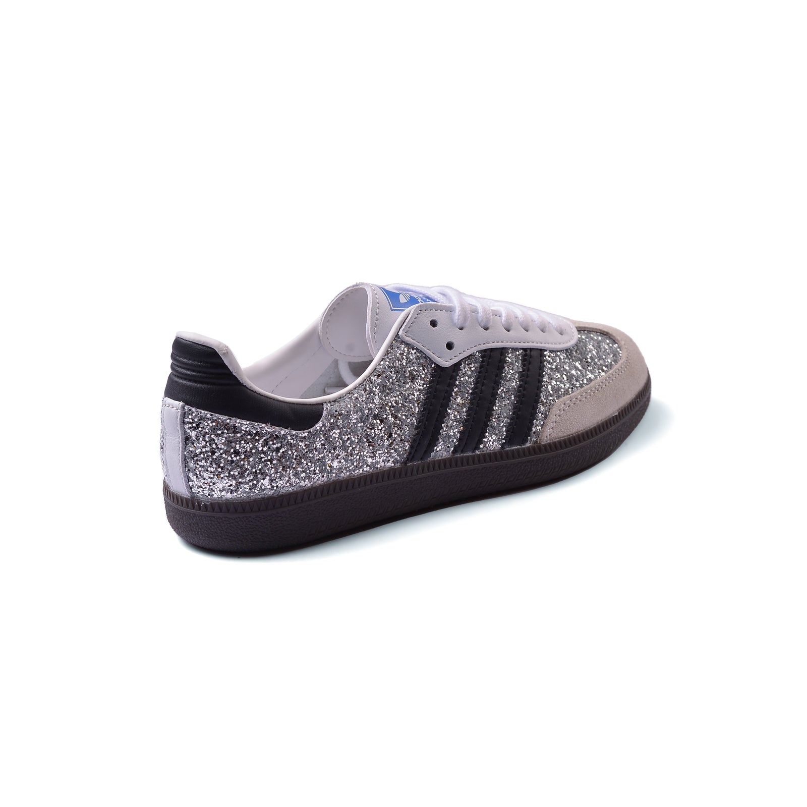 Adidas Superstar Black And Silver Glitter Sneakers Woman ID4188 Silver - 2