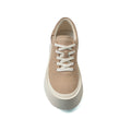 British Style Yuppie Platform Sneakers Men M9101 Beige - 3