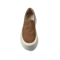 British Style Yuppie Platform Sneakers Men M752 Brown - 3